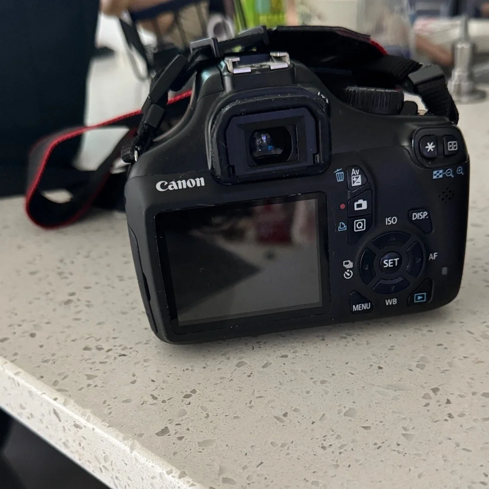 Canon EOS Rebel T3 Black DSLR Camera with Accessories